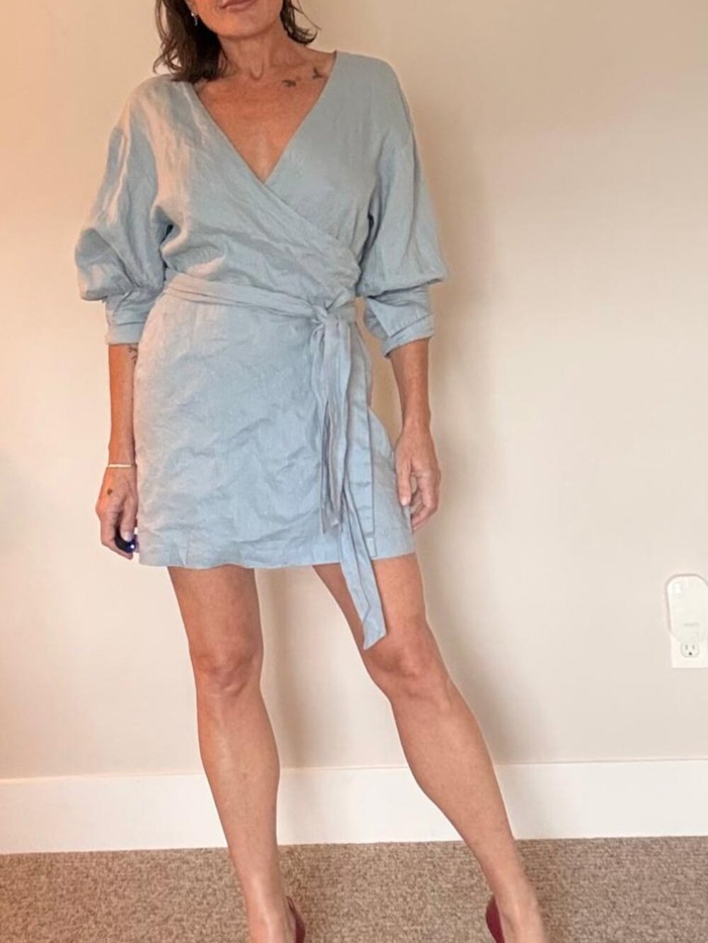 Stylish Wrap Dress-LeAcademie LA